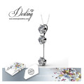 Destin bijoux cristal de Swarovski éblouissant pendentif & collier